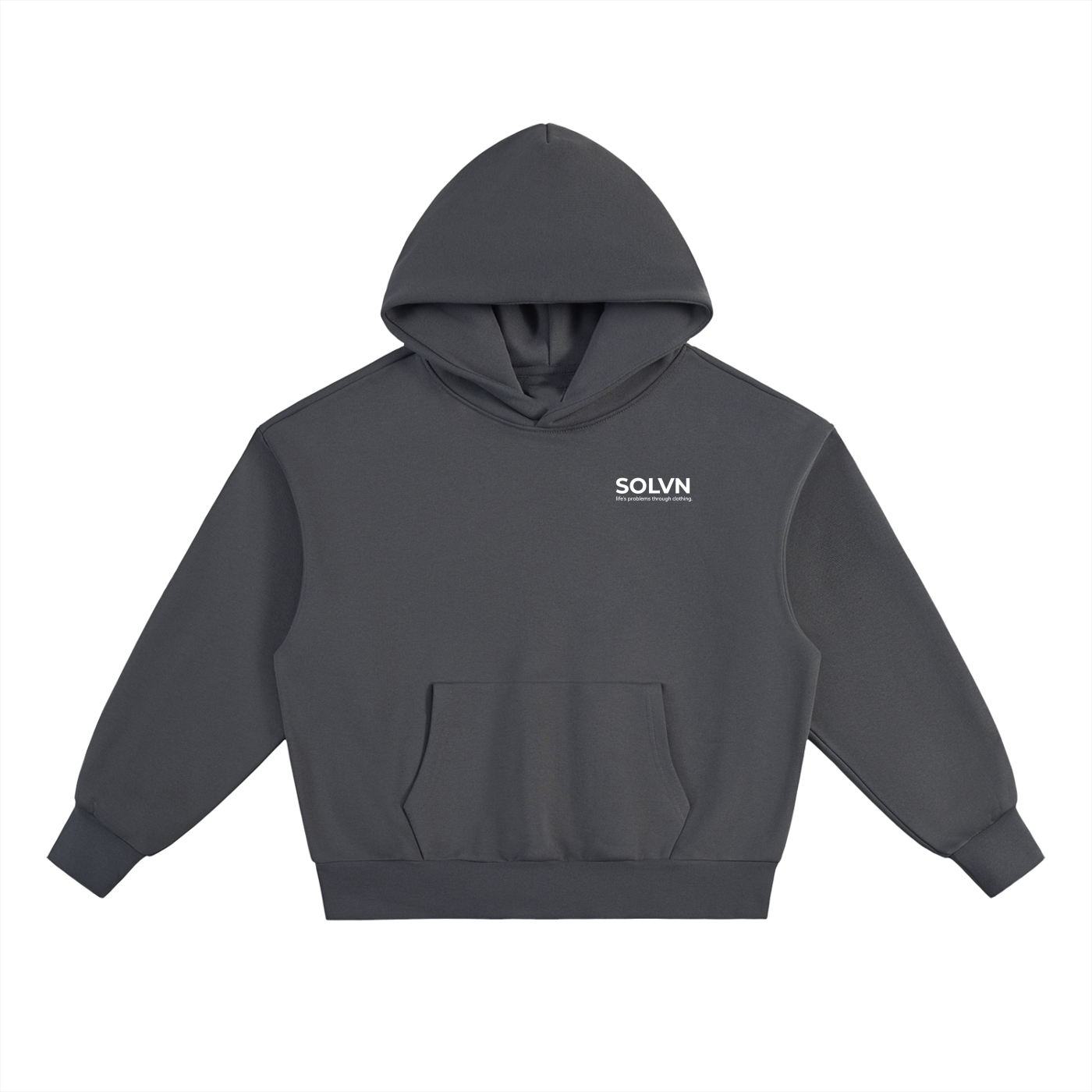 SOLVN Essential Hoodie (Charcoal Gray)