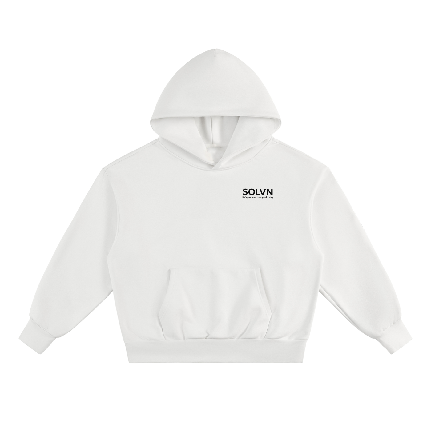 SOLVN Essential Hoodie (White)