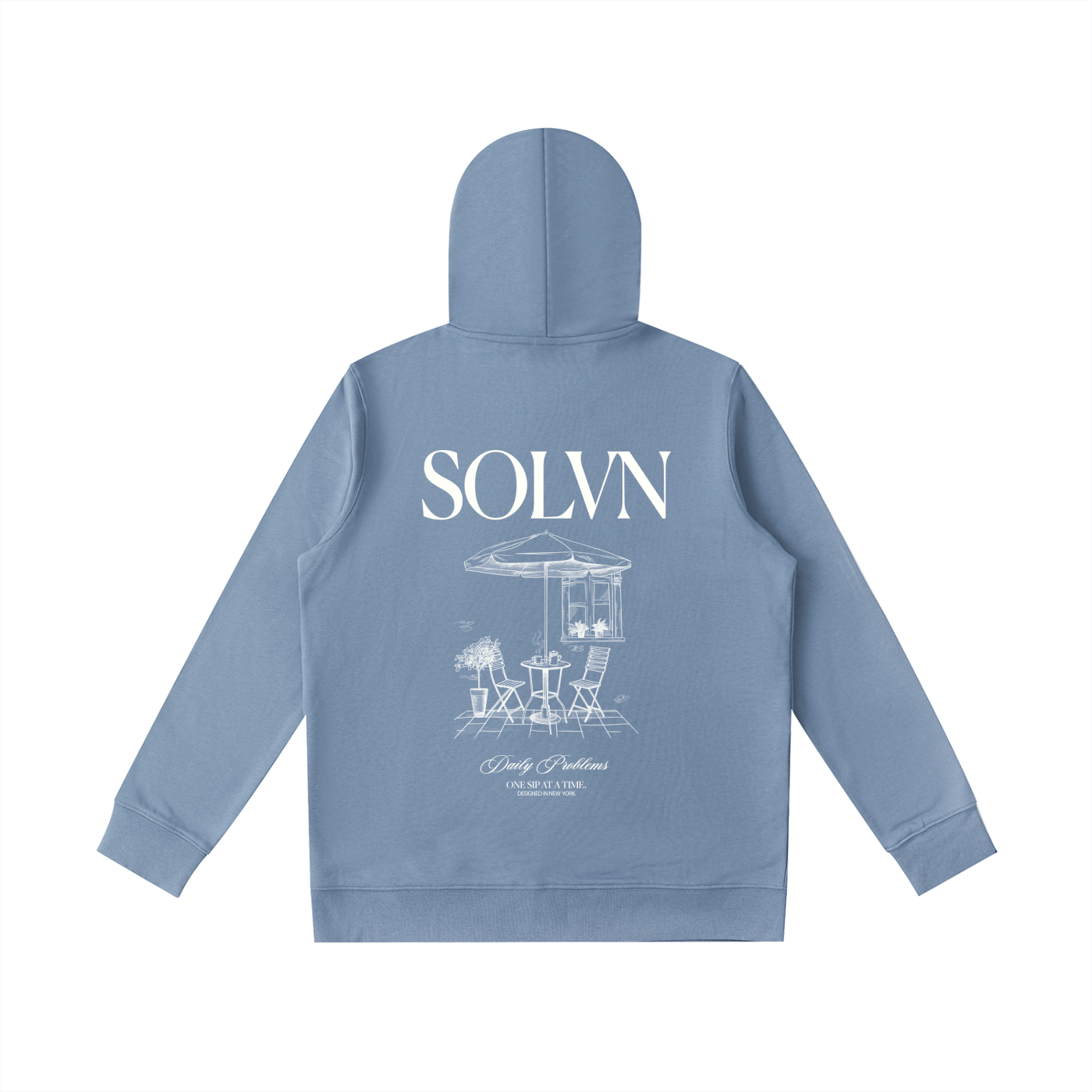 SOLVN Essential Café Drawstring Hoodie