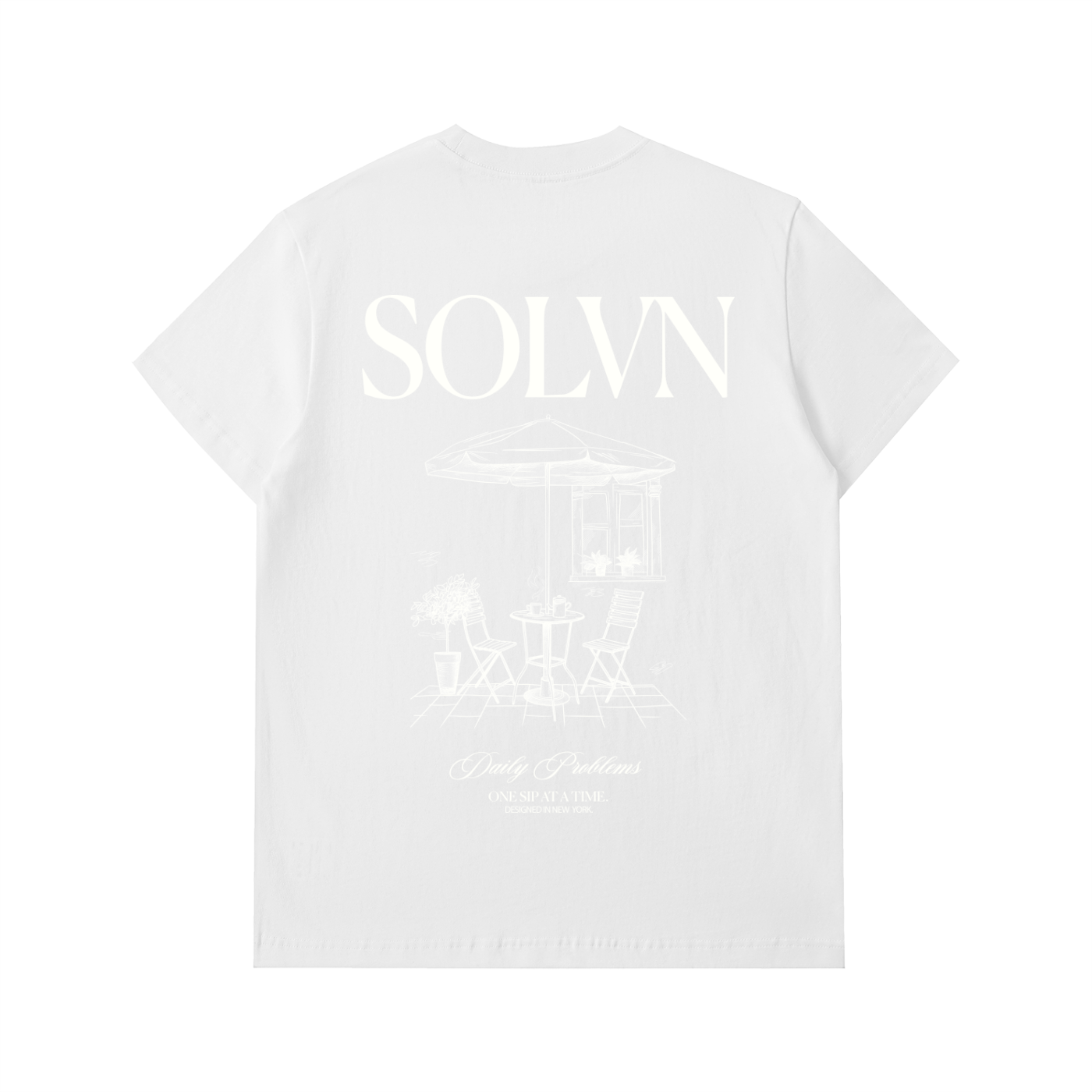 SOLVN Essential Cotton Café Tee
