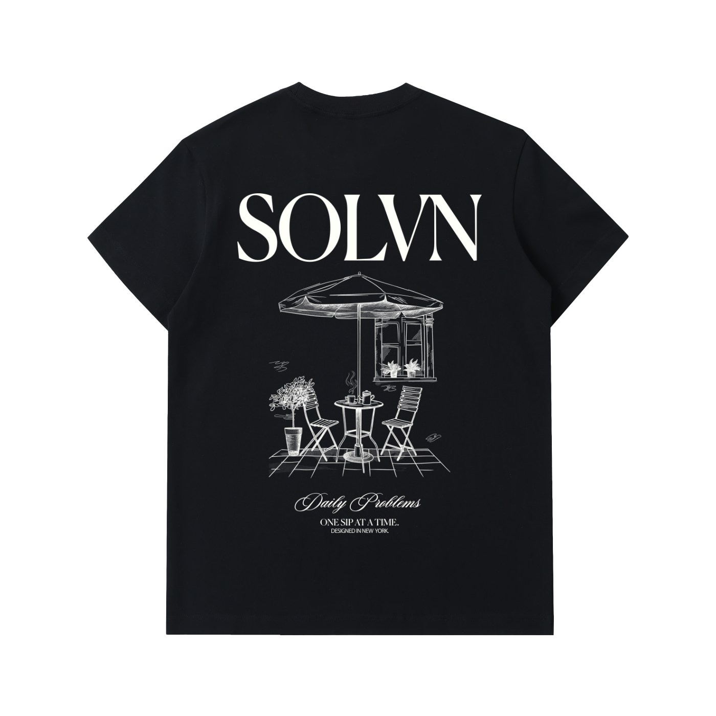 SOLVN Essential Cotton Café Tee