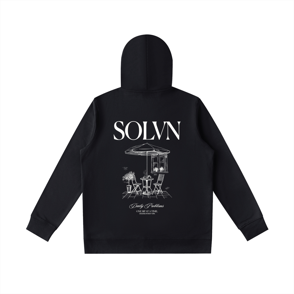 SOLVN Essential Café Drawstring Hoodie