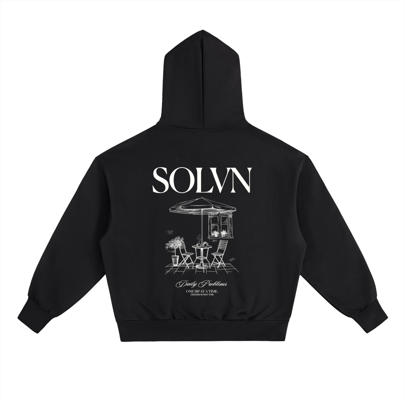 SOLVN Essential Hoodie (Black)