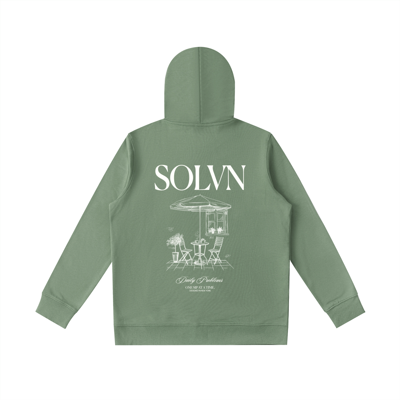 SOLVN Essential Café Drawstring Hoodie