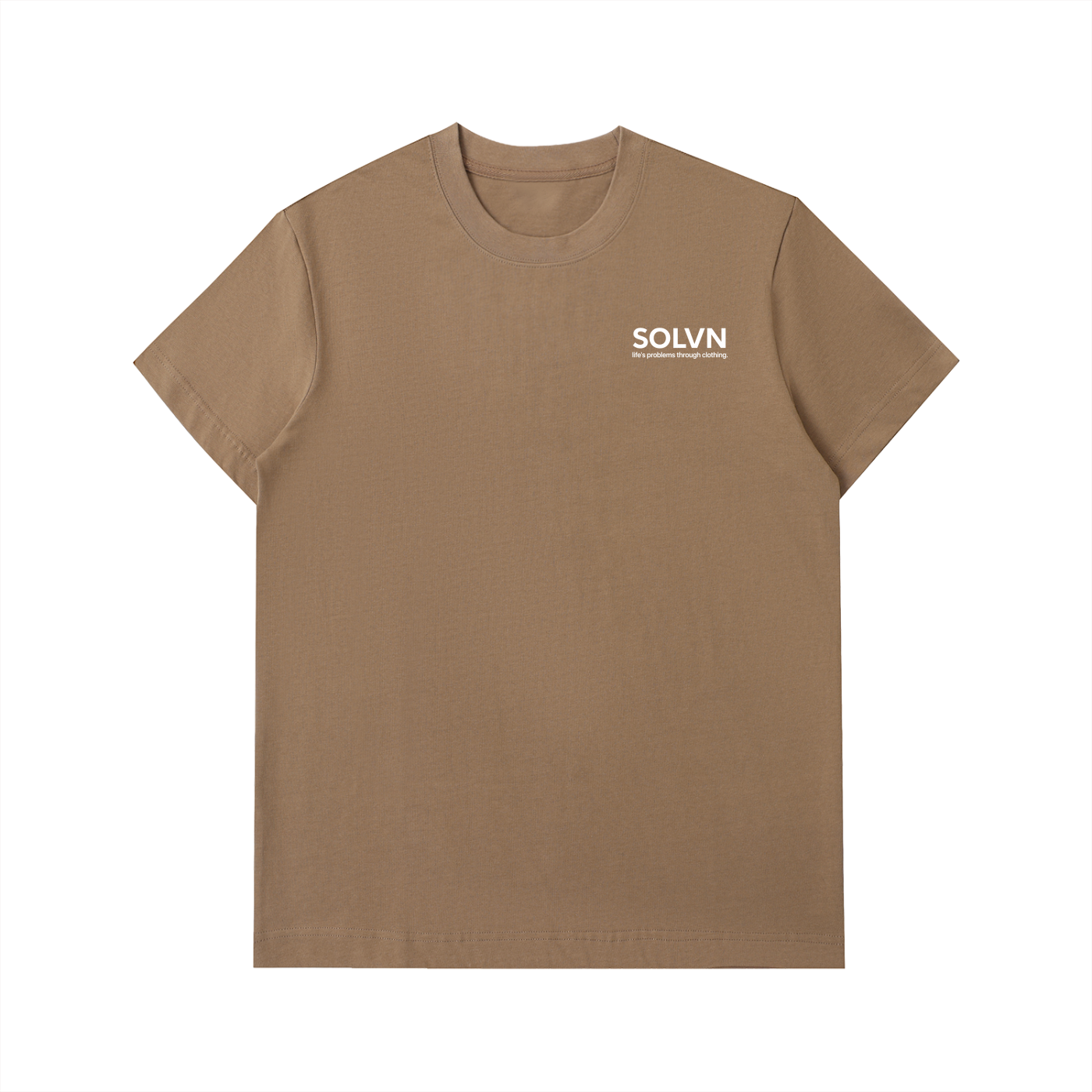 SOLVN Essential Cotton Café Tee