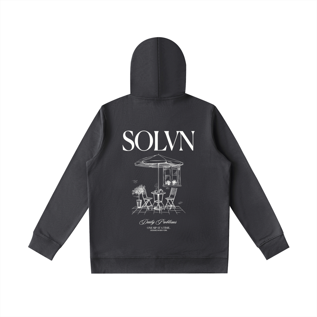 SOLVN Essential Café Drawstring Hoodie