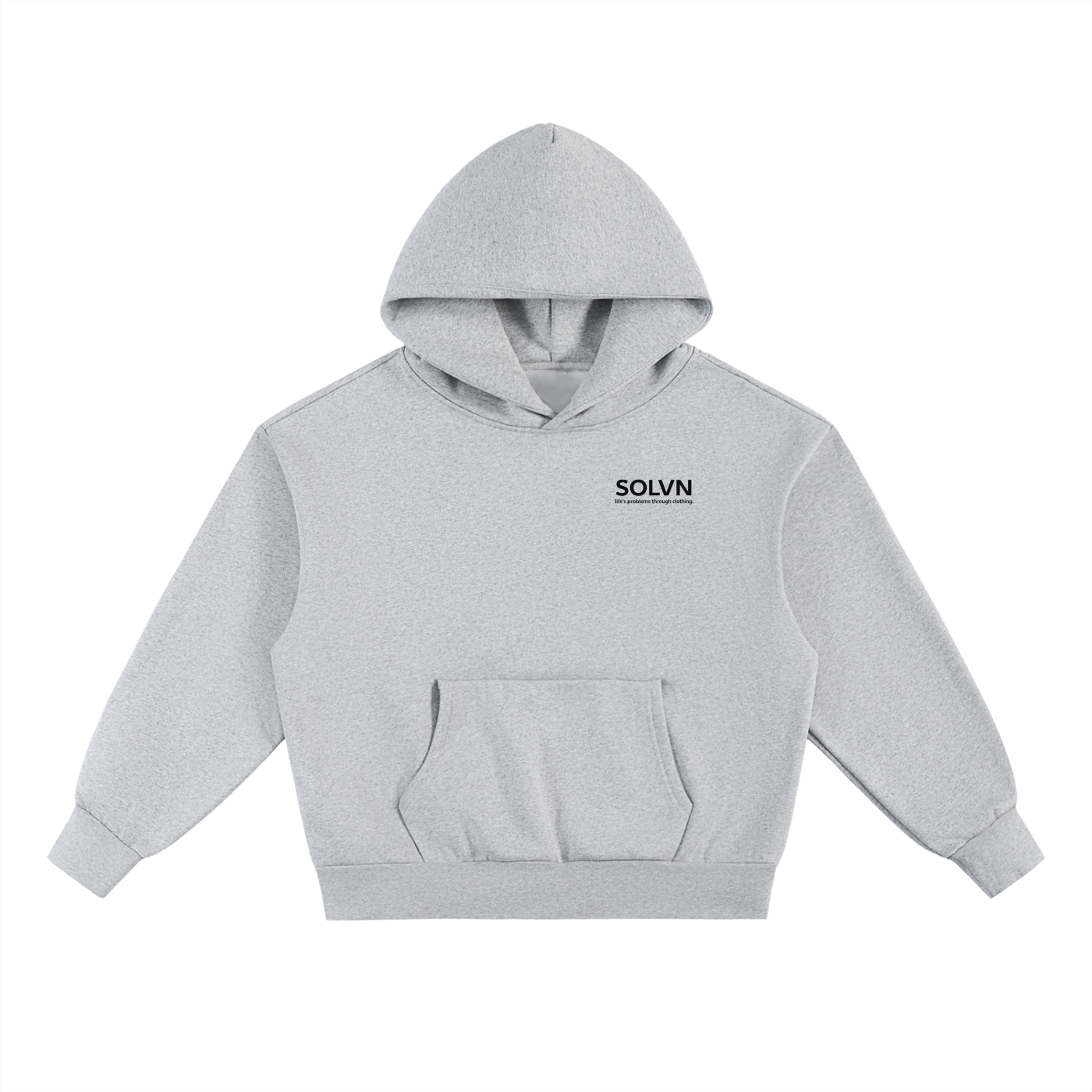 SOLVN Essential Hoodie (Flower Gray)